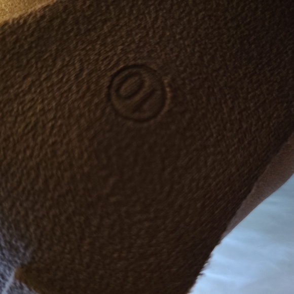 Muk Luks Size 10 Tan Faux Leather Gray Knit Upper - Picture 9 of 11